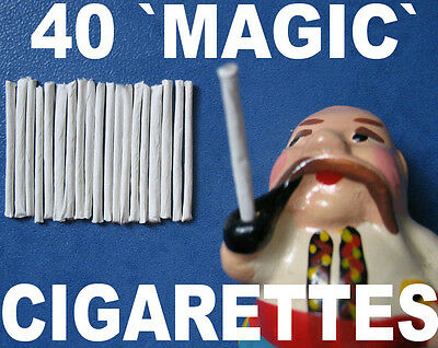 40 Magic Trick Puff Cigarette Blow Smoke Rings For Smoker Smoking Monkey Toy