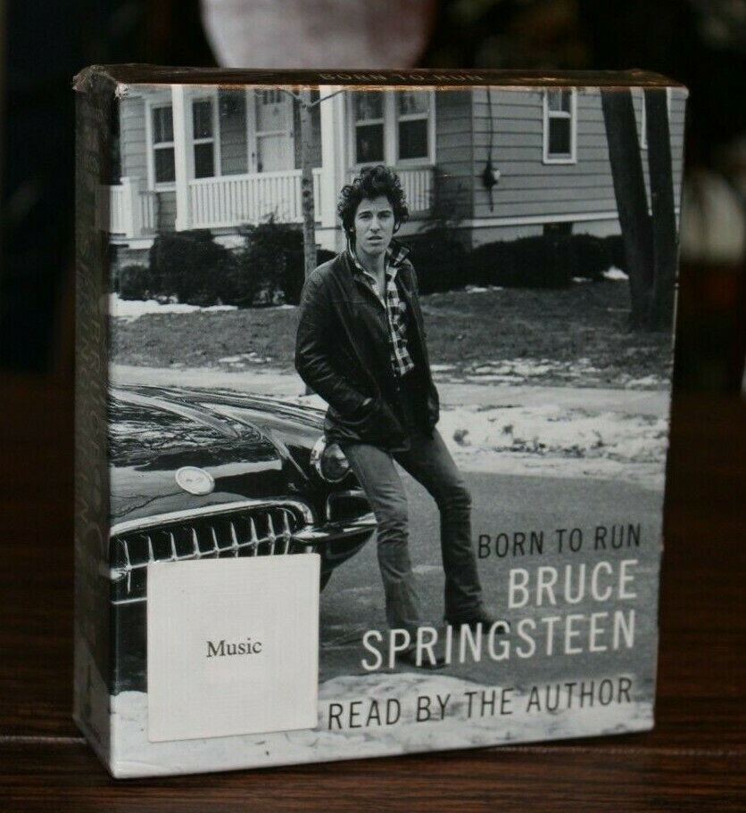 Bruce Springsteen Born To Run Audio Book Cds - Read By The Author - New