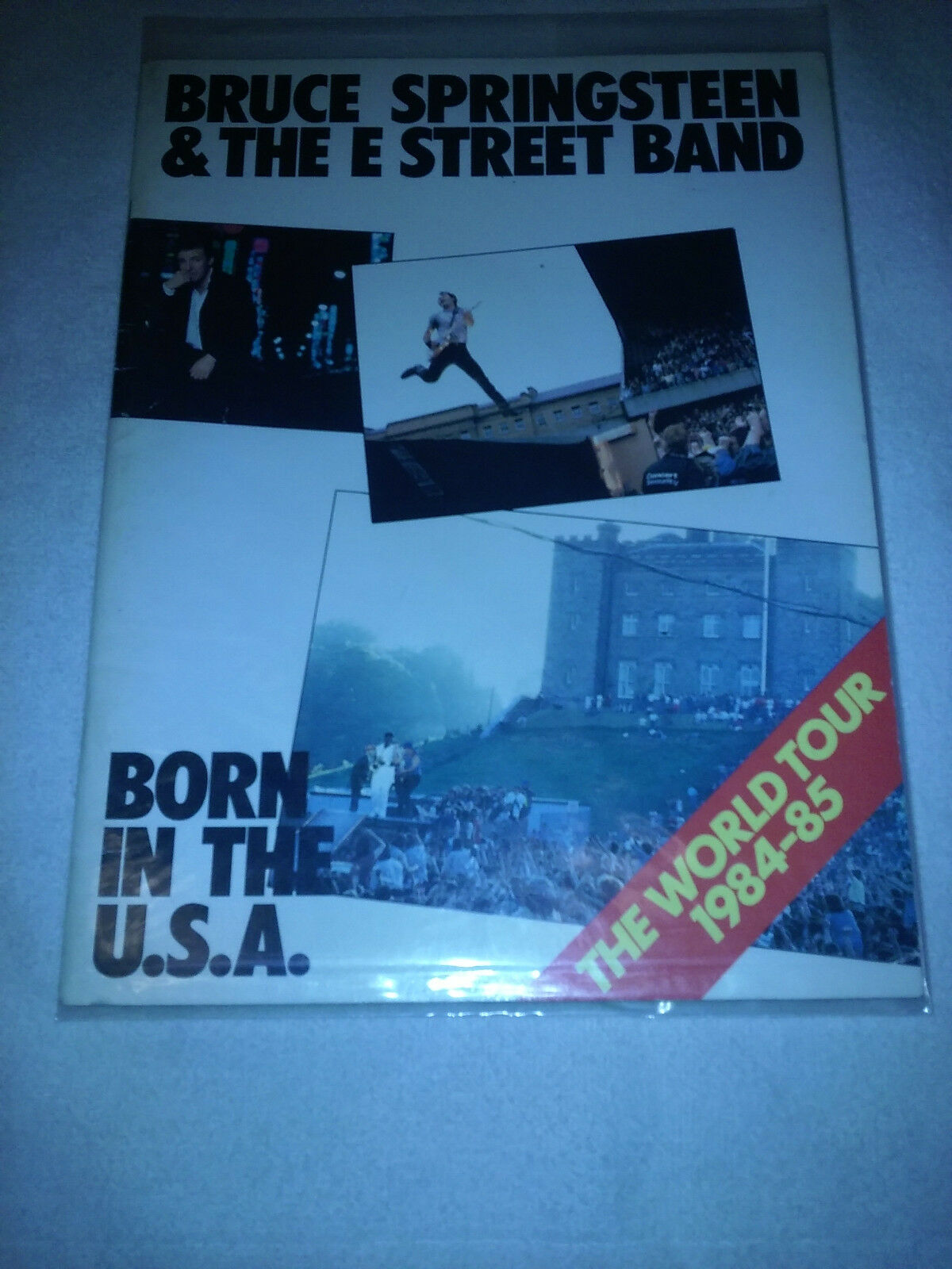 Bruce Springsteen  Born In The U.s.a. Tour Book The World Tour 1984-1985