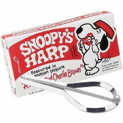 Snoopy Jaw Harp (includes Instructions On How To Play) 12 In