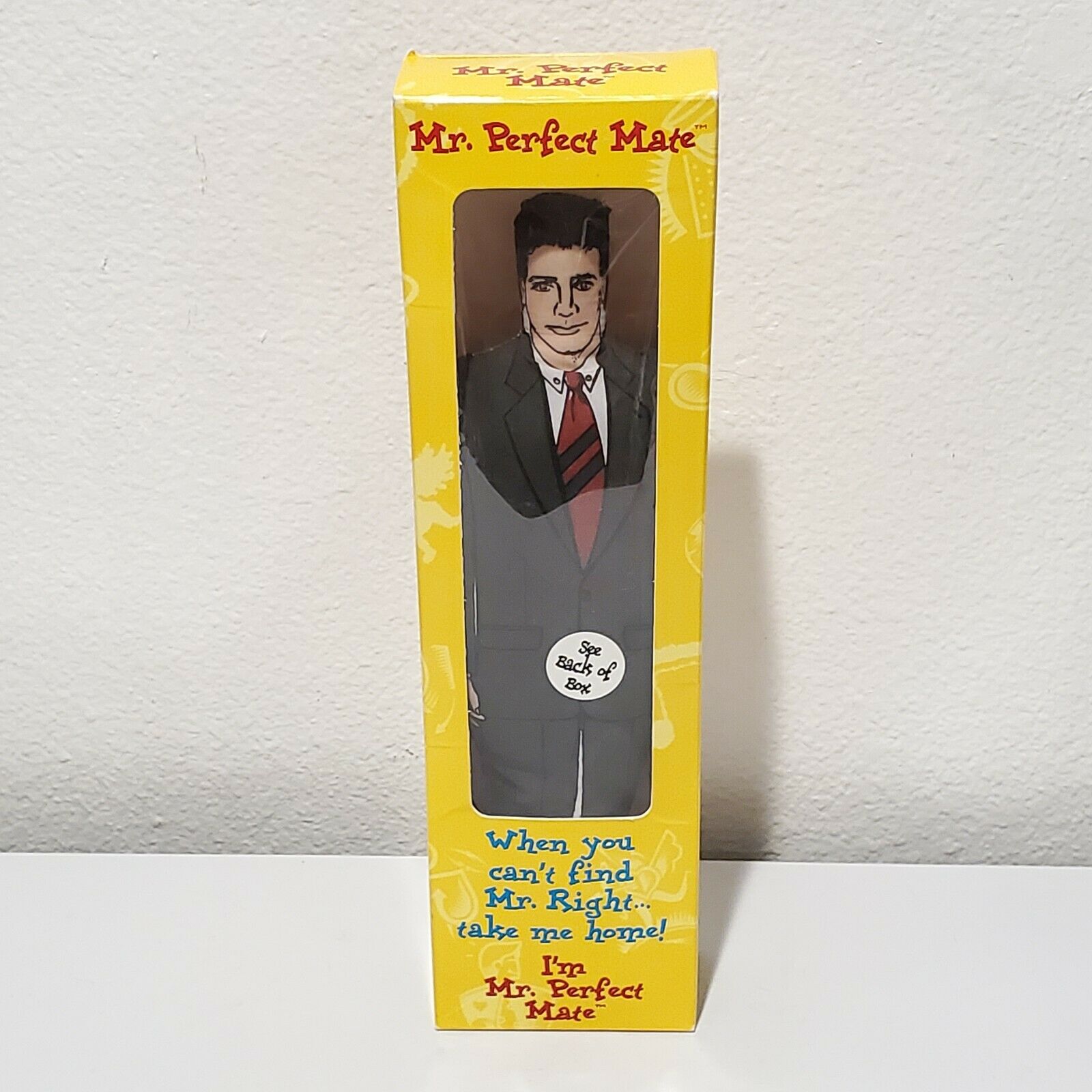 Vintage 1996 Mr Perfect Mate When You Can't Find Mr. Right Take Me Home! Nip