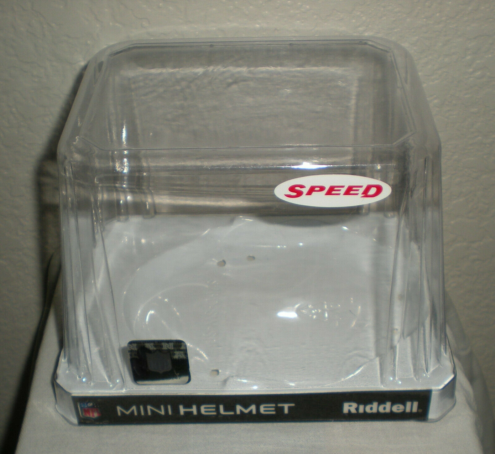 Riddell Speed Ncaa / Nfl Mini Helmet  Display Case / Container Empty Box
